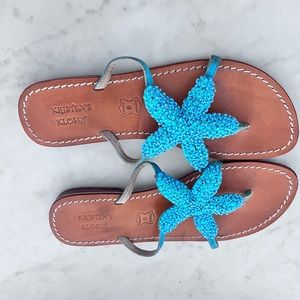 Kristen’s Kloset starfish sandals